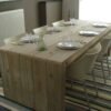 Steigerhout tafel U-Model
