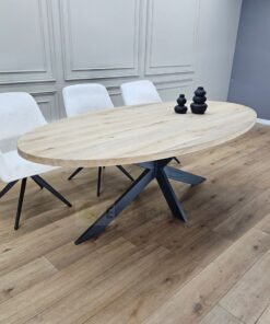 Alternative view of Eiken Ovale tafel Smalle-Matrix Poot