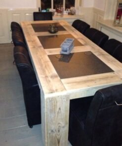 Alternative view of Steigerhout tafel Deluxe