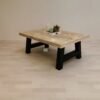 Industriële steigerhout salontafel A-Onderstel