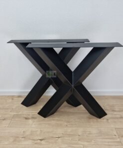 Stalen Diamant X Poten ( 2 stuks )