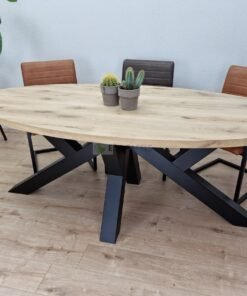Alternative view of Eiken Ovale tafel W Onderstel