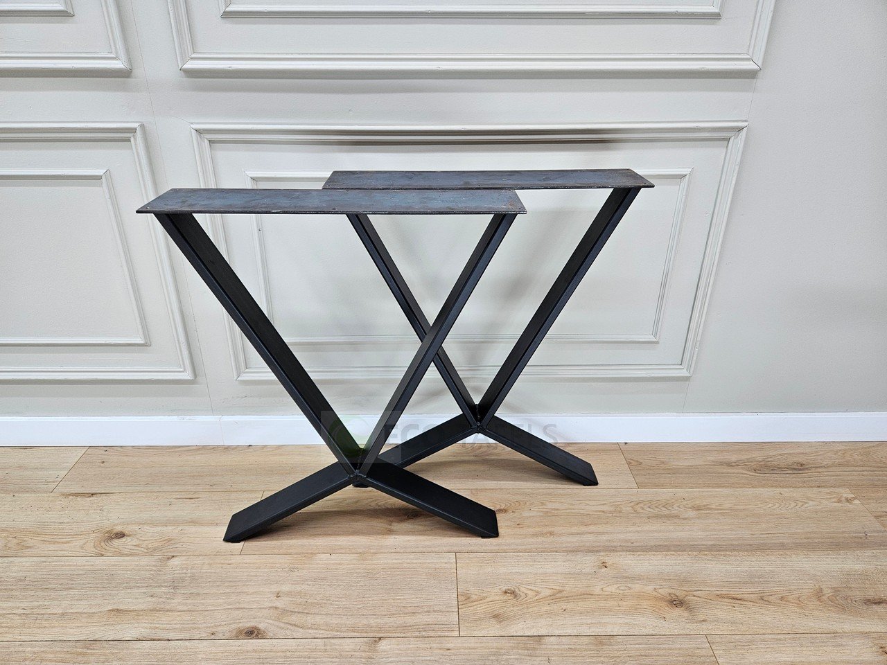 Stalen Lage X Poten ( 2 stuks )