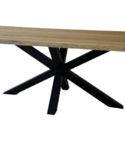 Eiken tafel Matrix-Onderstel 220cm