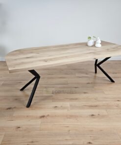 Alternative view of Eiken recht/rond tafel Kik-Onderstel