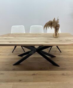 Alternative view of Eiken recht/rond tafel Spider-Onderstel