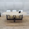 Eiken Deens ovale tafel met Plus Frame