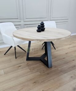 Alternative view of Eiken ronde tafel Tripod Onderstel