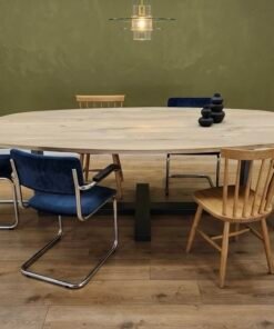Alternative view of Eiken Deens ovale tafel met Plus Frame