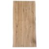 Eiken boomstam tafelblad