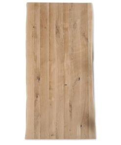Eiken boomstam tafelblad