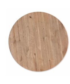 Eiken ronde tafelblad